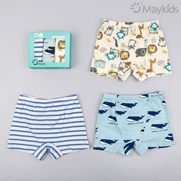 Simple Animal Boys' 3-Pack Boxer Briefs