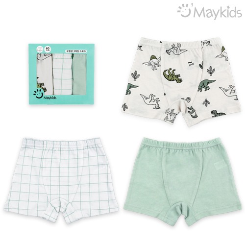 Toy Jurassic Boys' 3-Pack Boxer Briefs