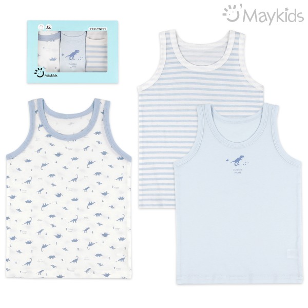 Tiny Dino Boys' 3-Pack Tank Top
