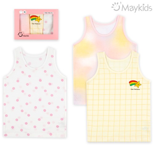 Petit Rainbow Girls' 3-Pack Tank Top