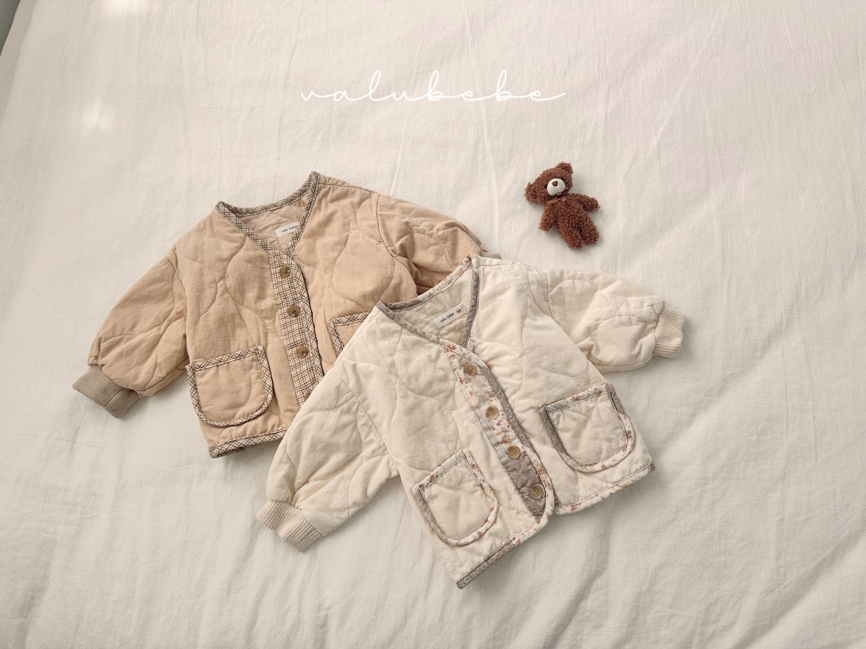 Color-block Point Quilted Jacket