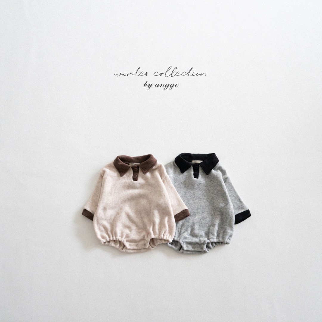 (bebe) Chocochip Collar Romper