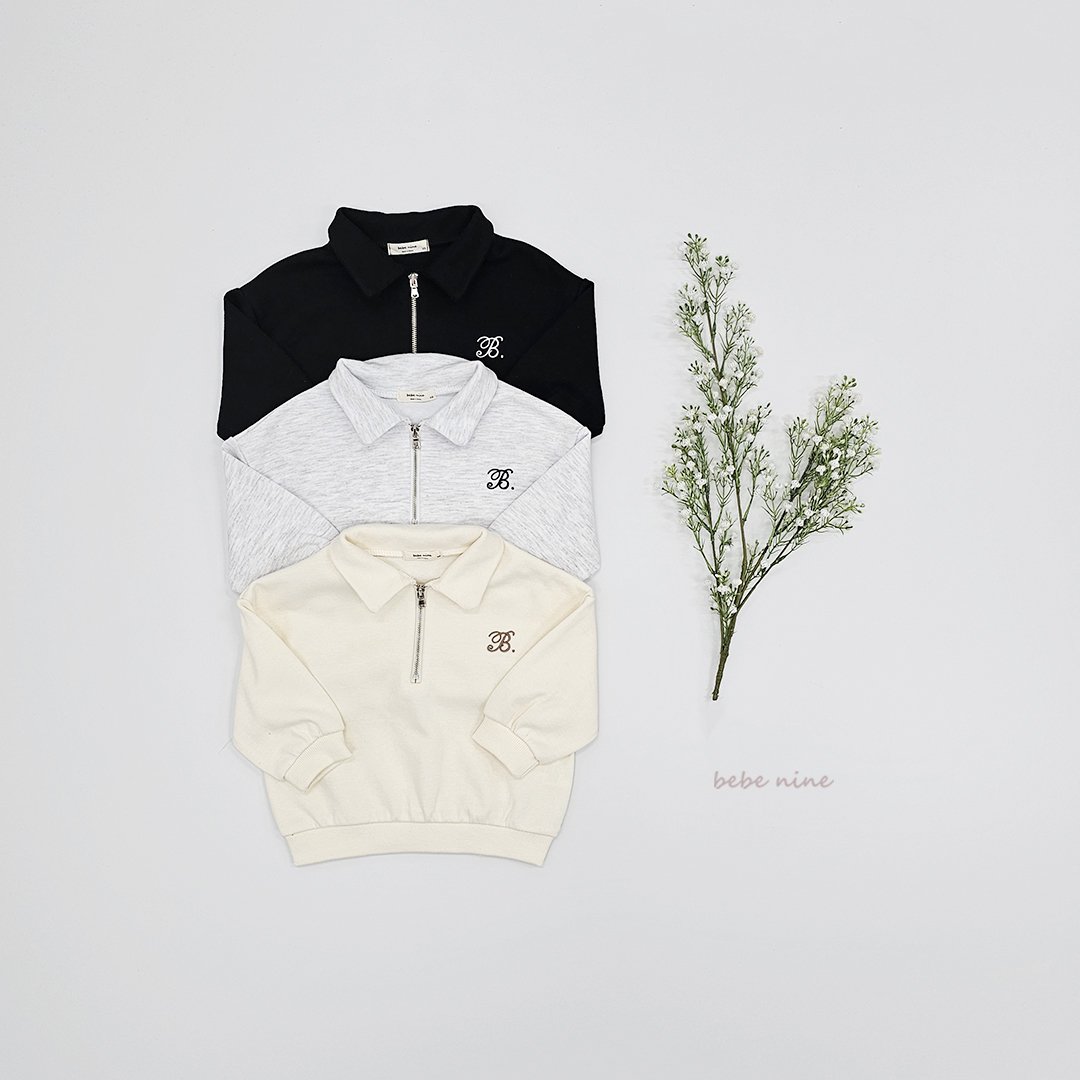 Nine Zip-Up Sweatshirt