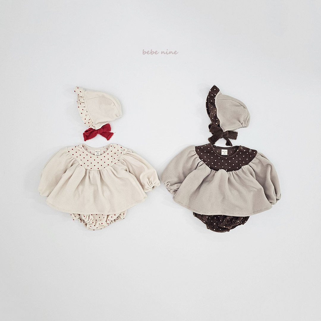 Rieli Top, Bottom & Bonet Set