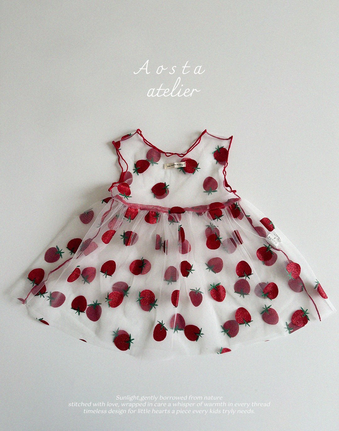 Lace Strawberry Dress