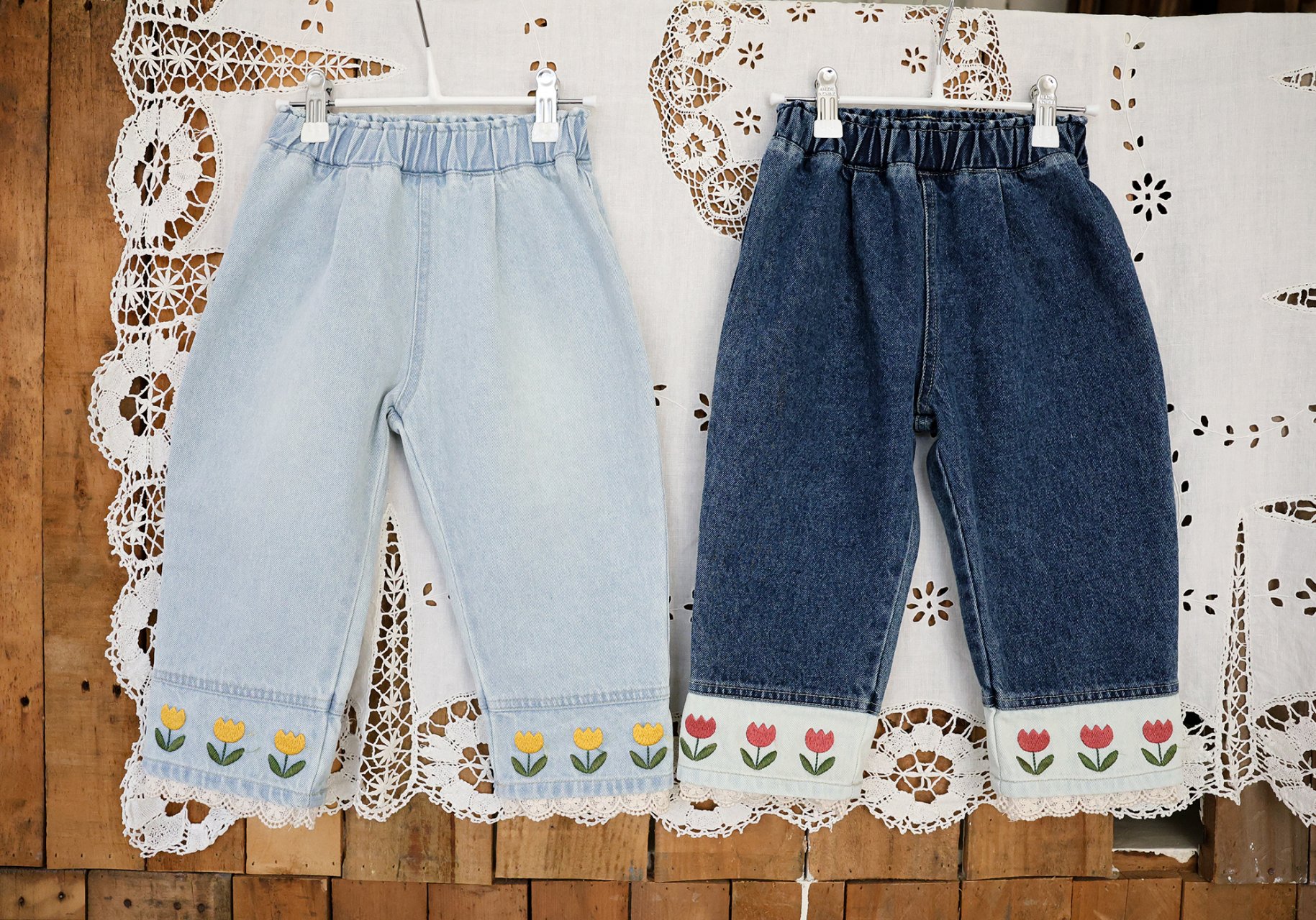 Tulip Denim Pants