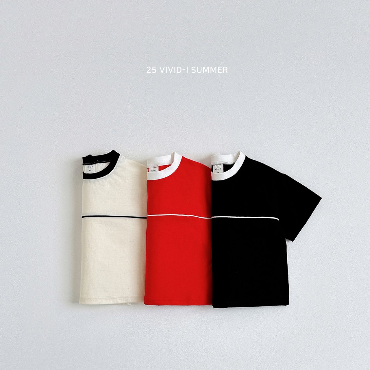 Piping Cut T-shirt