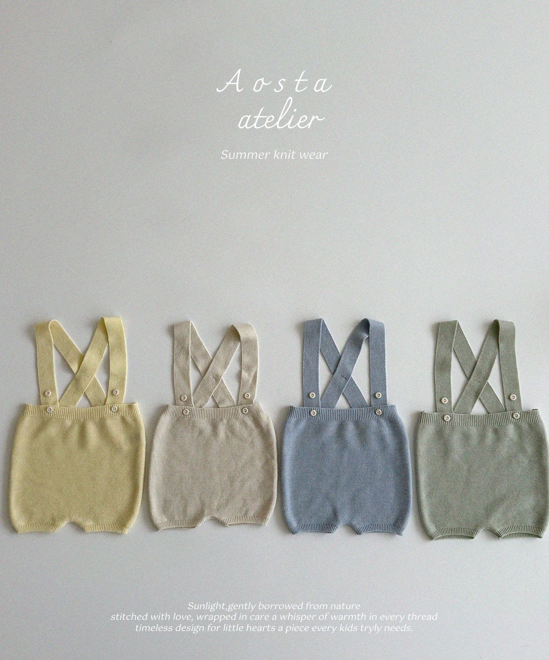 Knit Overalls