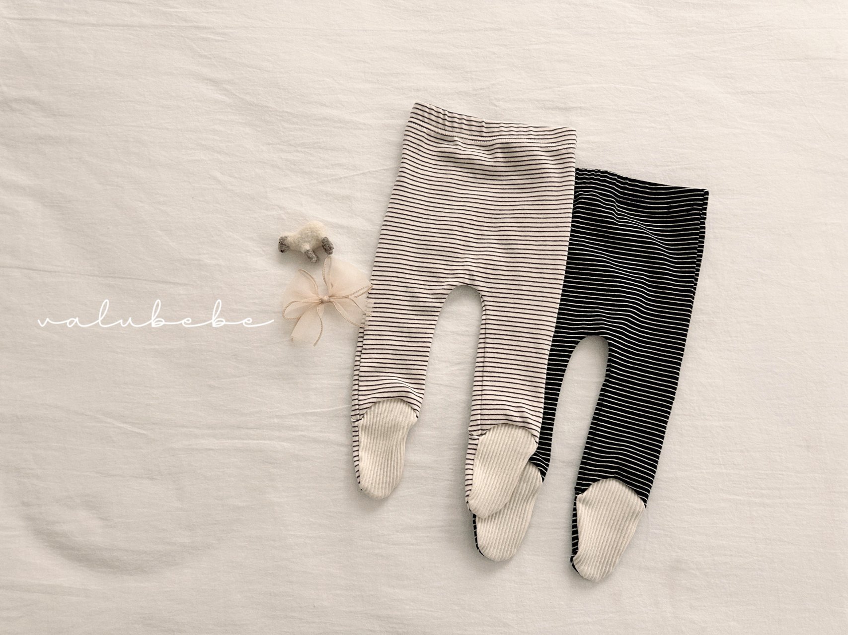 Stripe Footed Leggings