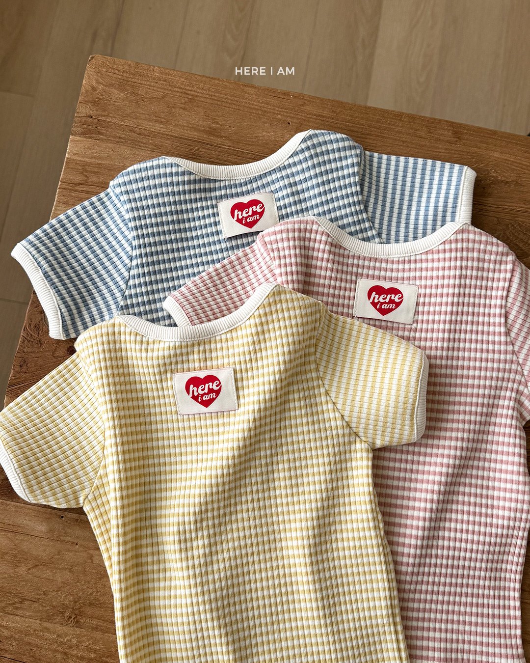 HERE I AM Pastel Ribbed Loungewear 細節圖 4