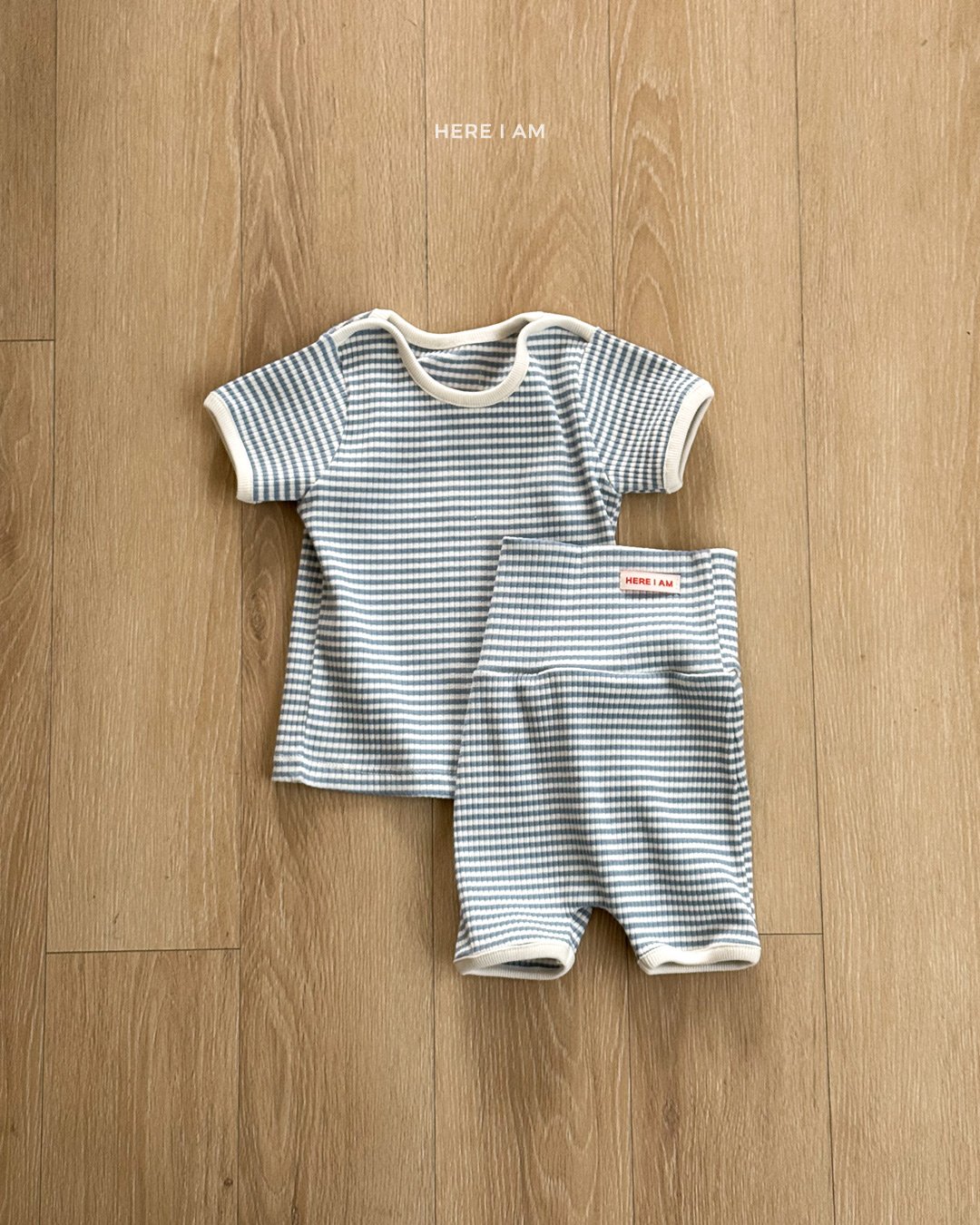 HERE I AM Pastel Ribbed Loungewear 細節圖 3