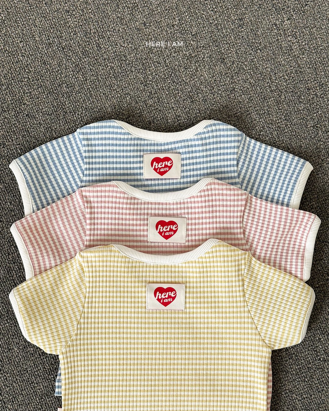 HERE I AM Pastel Ribbed Loungewear 細節圖 5