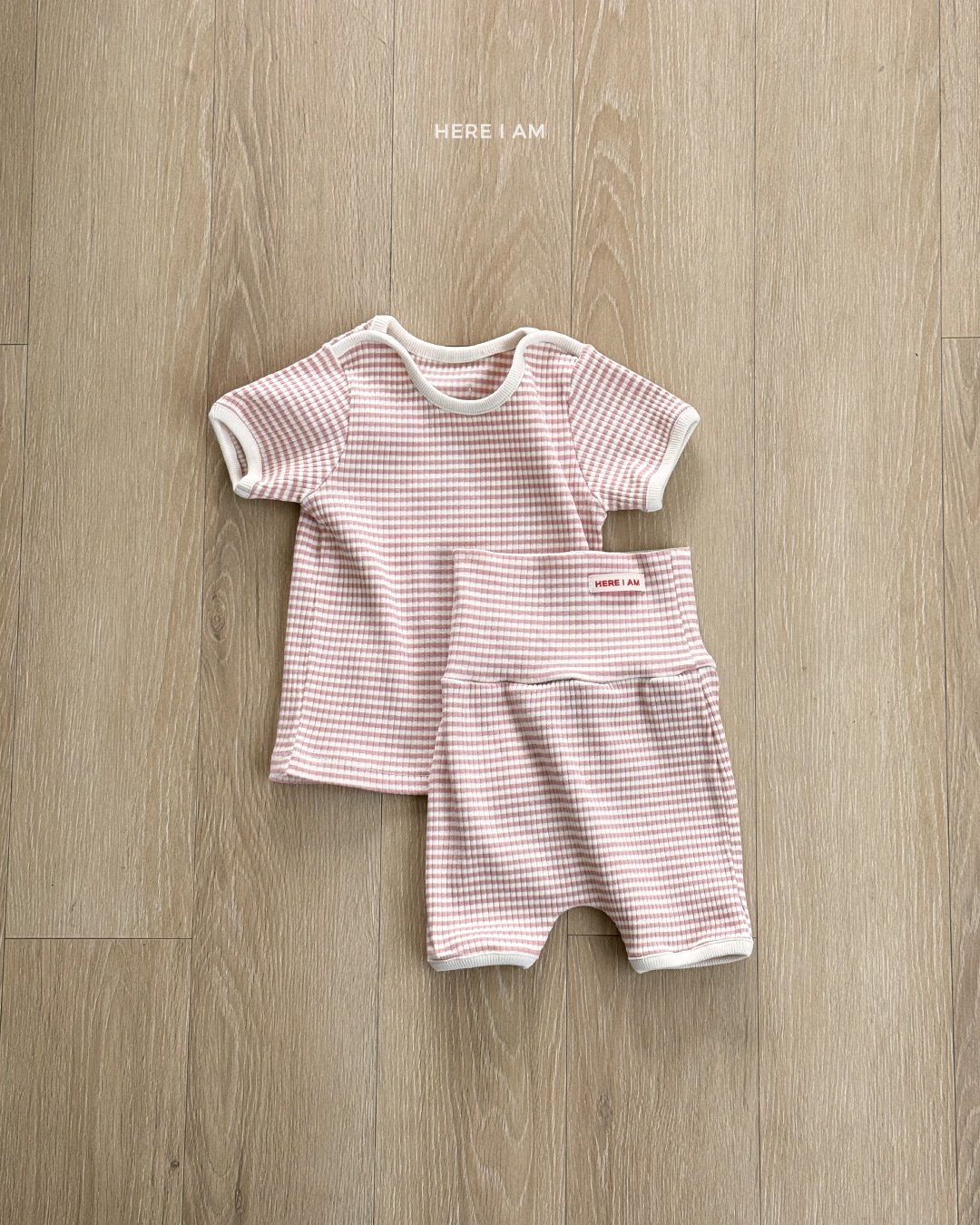 HERE I AM Pastel Ribbed Loungewear 細節圖 2