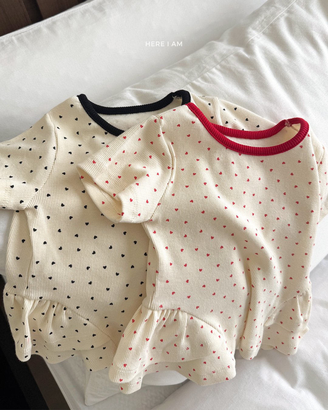 HERE I AM Heart Shirring Loungewear 細節圖 6