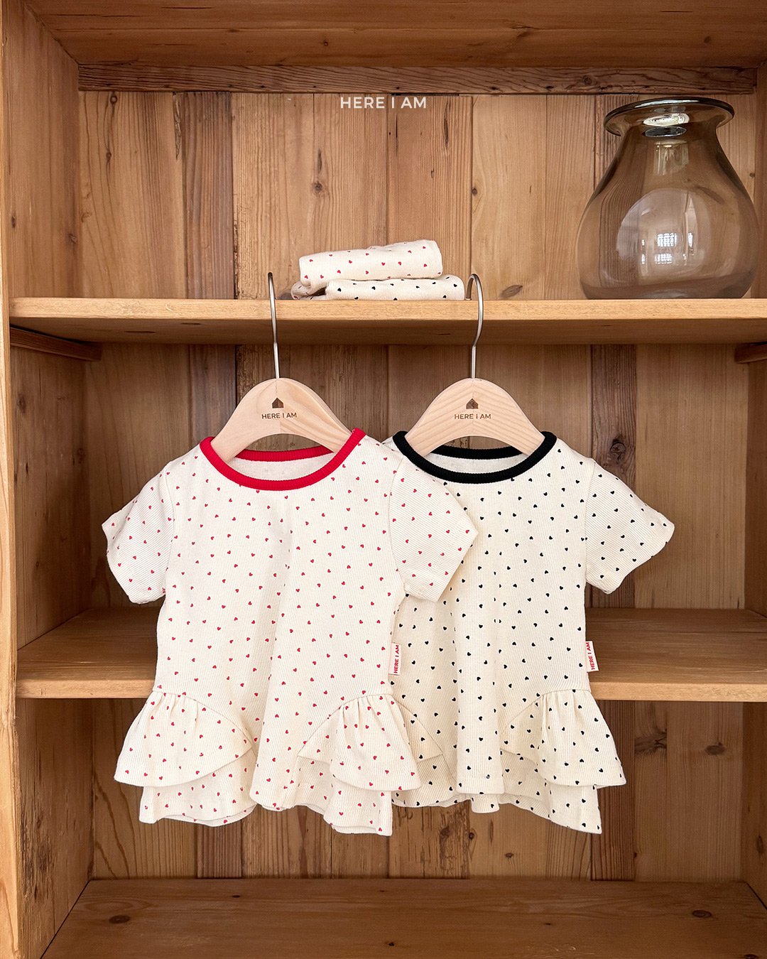 HERE I AM Heart Shirring Loungewear 細節圖 4