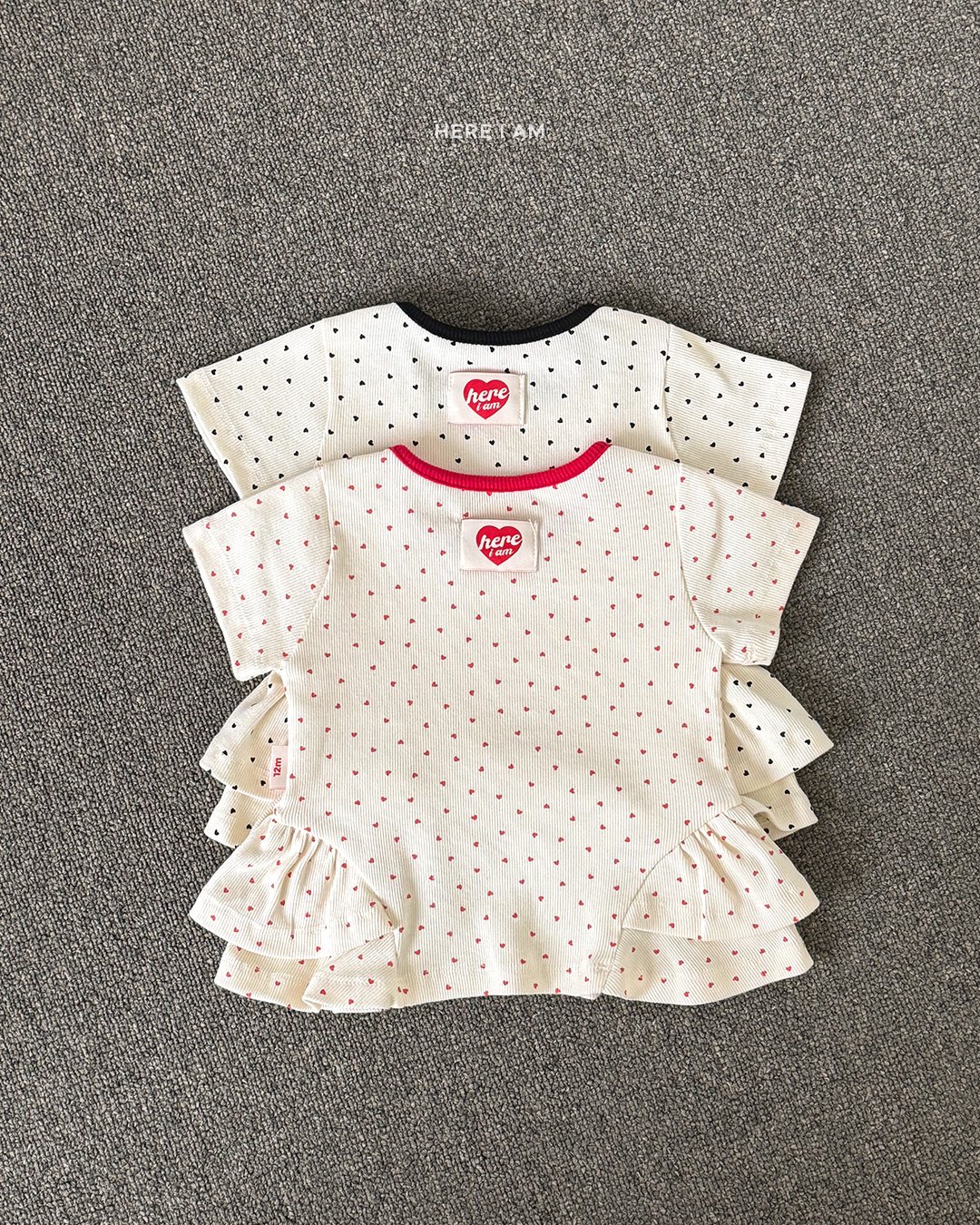 HERE I AM Heart Shirring Loungewear 細節圖 1