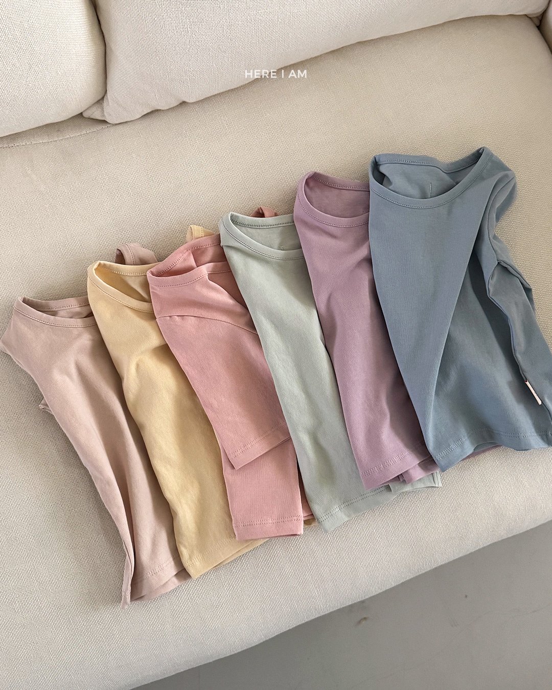 HERE I AM Plain 3/4 Loungewear 細節圖 7